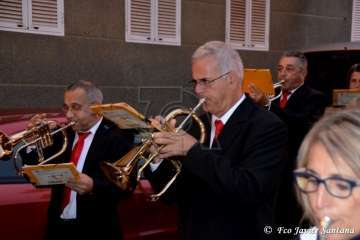  Procesión sin presencia policial en Ojos de Garza (Foto TA)